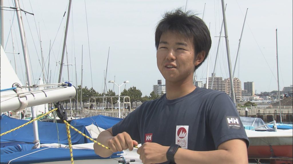 東京都 オリンピックに挑戦 セーリング 鈴木義弘さん １８ 海と日本project In やまぐち