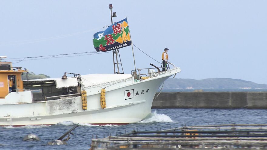 【下関市】ふぐ延縄漁船　出港