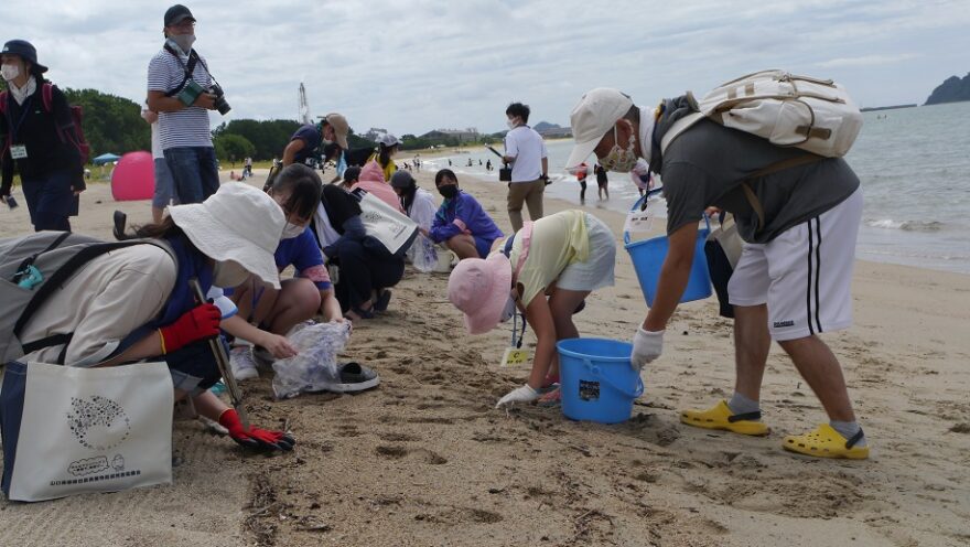 【光市】虹ケ浜海岸でSDGsを学ぶ