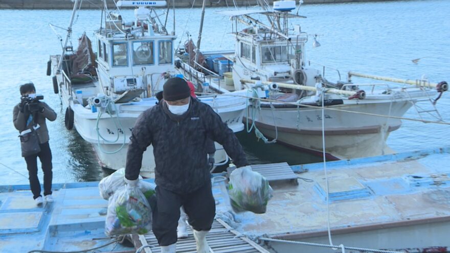 【宇部市】漁師が海ごみを減らす取り組み