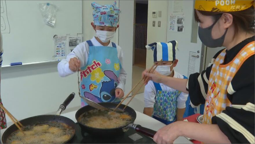 【長門市】親子でくじら料理に挑戦