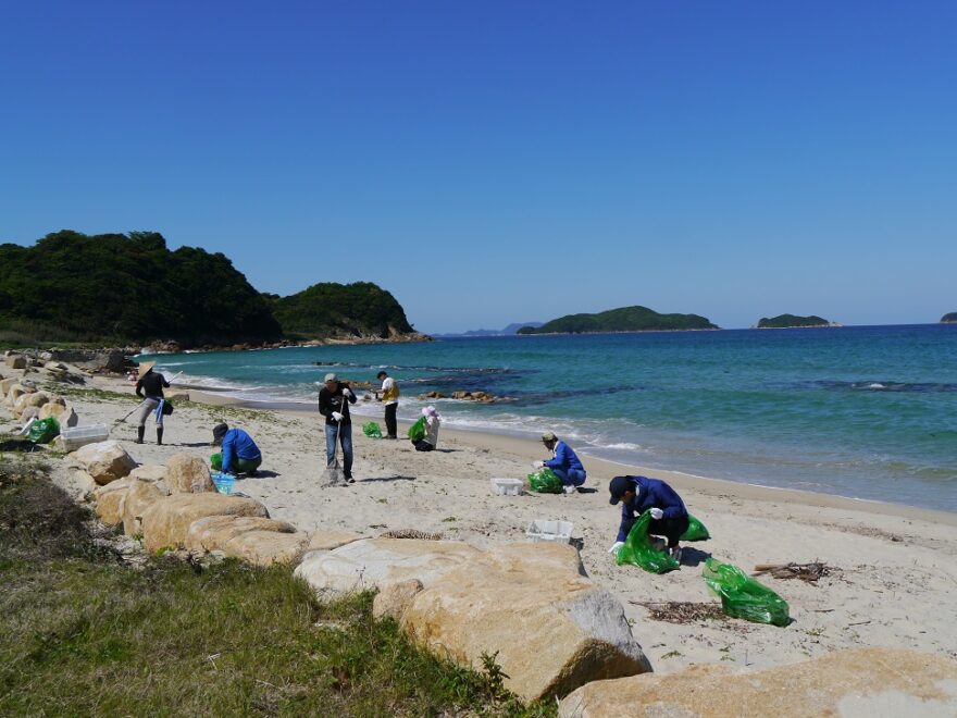 【山口県全県】鳴き砂を守るための海岸清掃　5月15日（水）さわやかモーニング内で放送
