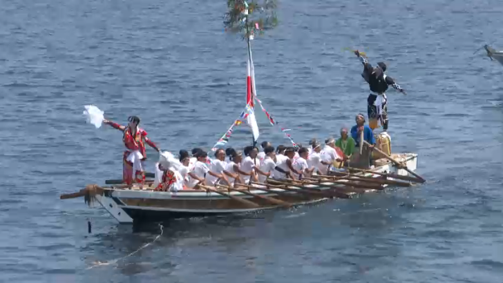 【上関町】8年ぶりに行われた祝島の神舞